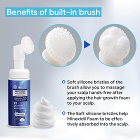Artimore foam texture on fingertip, fast-absorbing and lightweight