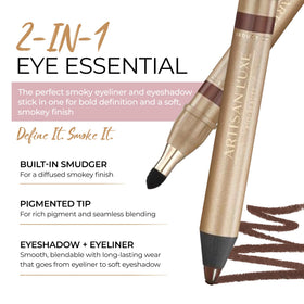 Artisan L'uxe built-in smudger detail for effortless blending benefit