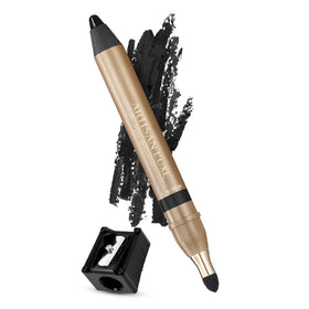 Artisan L'uxe front packaging showing pencil and sharpener for easy application
