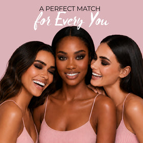 Artisan L'uxe lifestyle evening makeup look highlighting warm enhancement