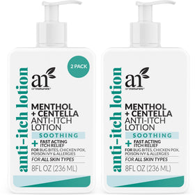 Artnaturals front packaging showing bottle and label, clear product ID and benefits