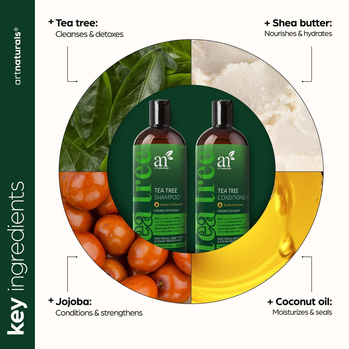 artnaturals tea tree oil droplet close-up showing pure essential oil potency
