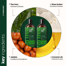 artnaturals tea tree oil droplet close-up showing pure essential oil potency