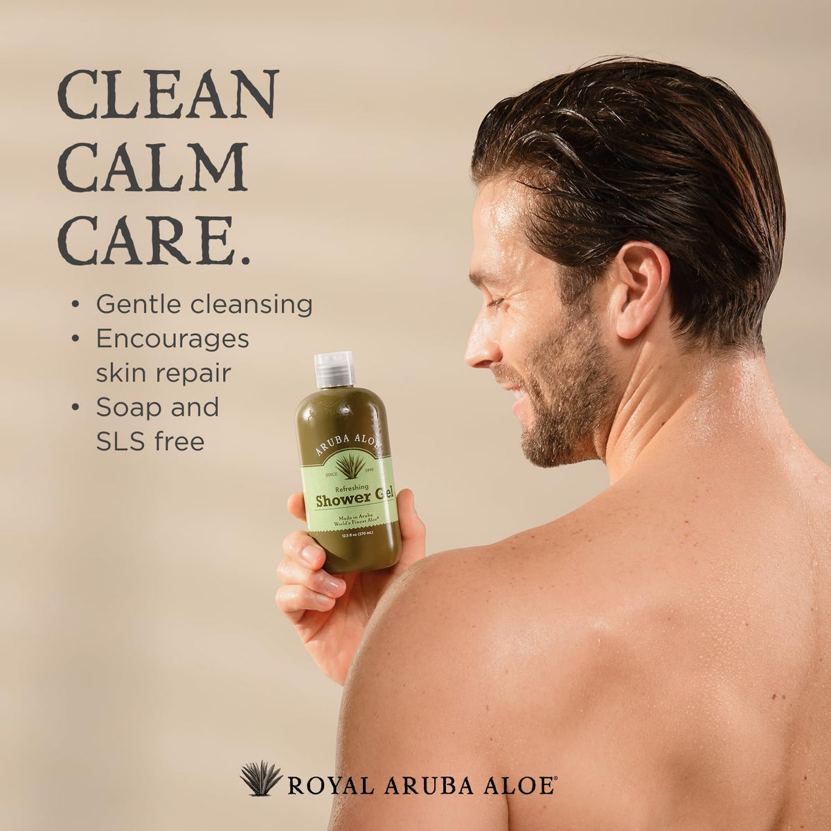 Aruba Aloe texture close-up demonstrating creamy lather and soft feel