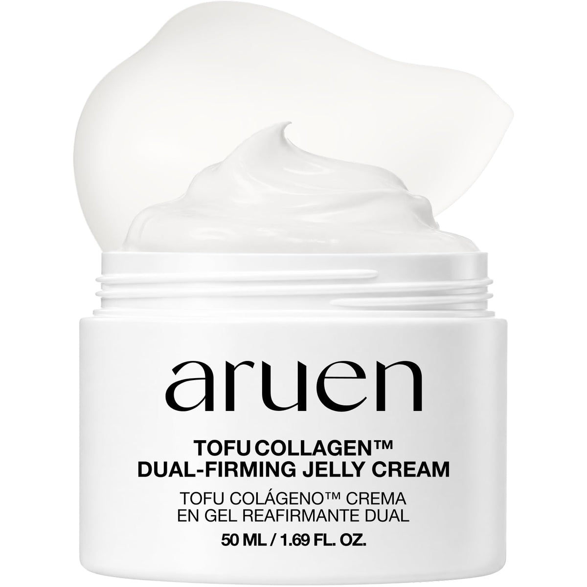 aruen front jar showing packaging and brand for clear product recognition and trust
