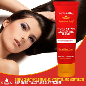 Arvazallia creamy mask texture close-up demonstrating rich hydration