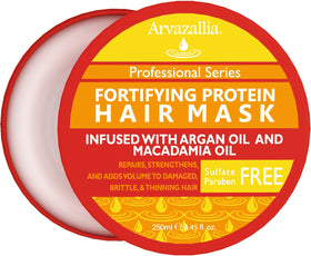 Arvazallia front packaging showing product jar and label, highlights professional repair