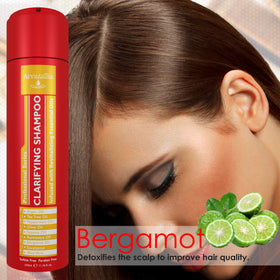 Arvazallia in-shower scalp massage showing refreshing use
