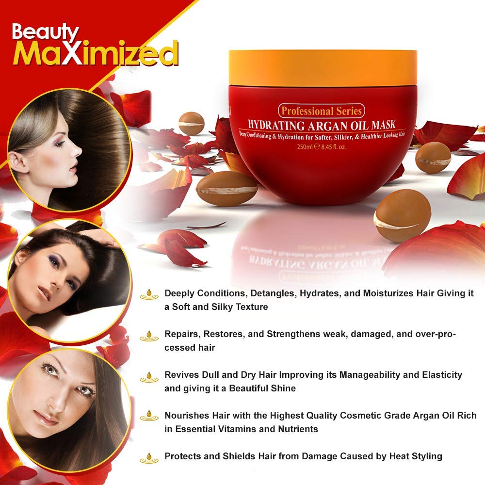Arvazallia ingredient label closeup highlighting argan oil nourishment