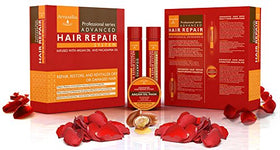 Arvazallia in use on wet hair showing mask application for deep hydration