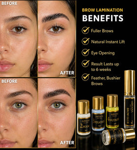 ARYANA NEW YORK duo brow brush and micro applicators detail for precise application benefit