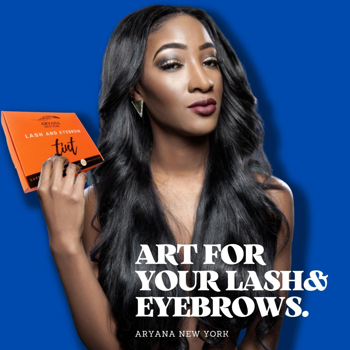 ARYANA NEW YORK lash guard with under eye patches arranged for cleaner application