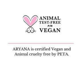 ARYANA NEW YORK lifestyle vanity display suggesting everyday grooming and salon results