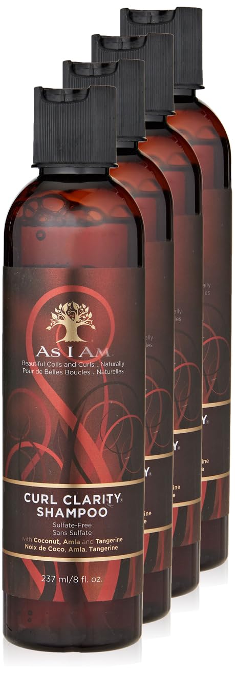 As I Am bottle front packaging showing label and pack quantity for clear curls