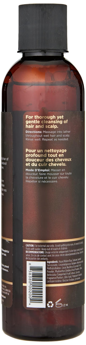 As I Am shampoo foam texture close-up illustrating gentle clarifying action