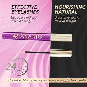 ASAMO packaging luxury layout conveying elegant presentation and gift-ready look
