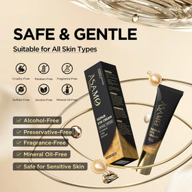 ASAMO jar on bathroom shelf in lifestyle setting for daily routine appeal