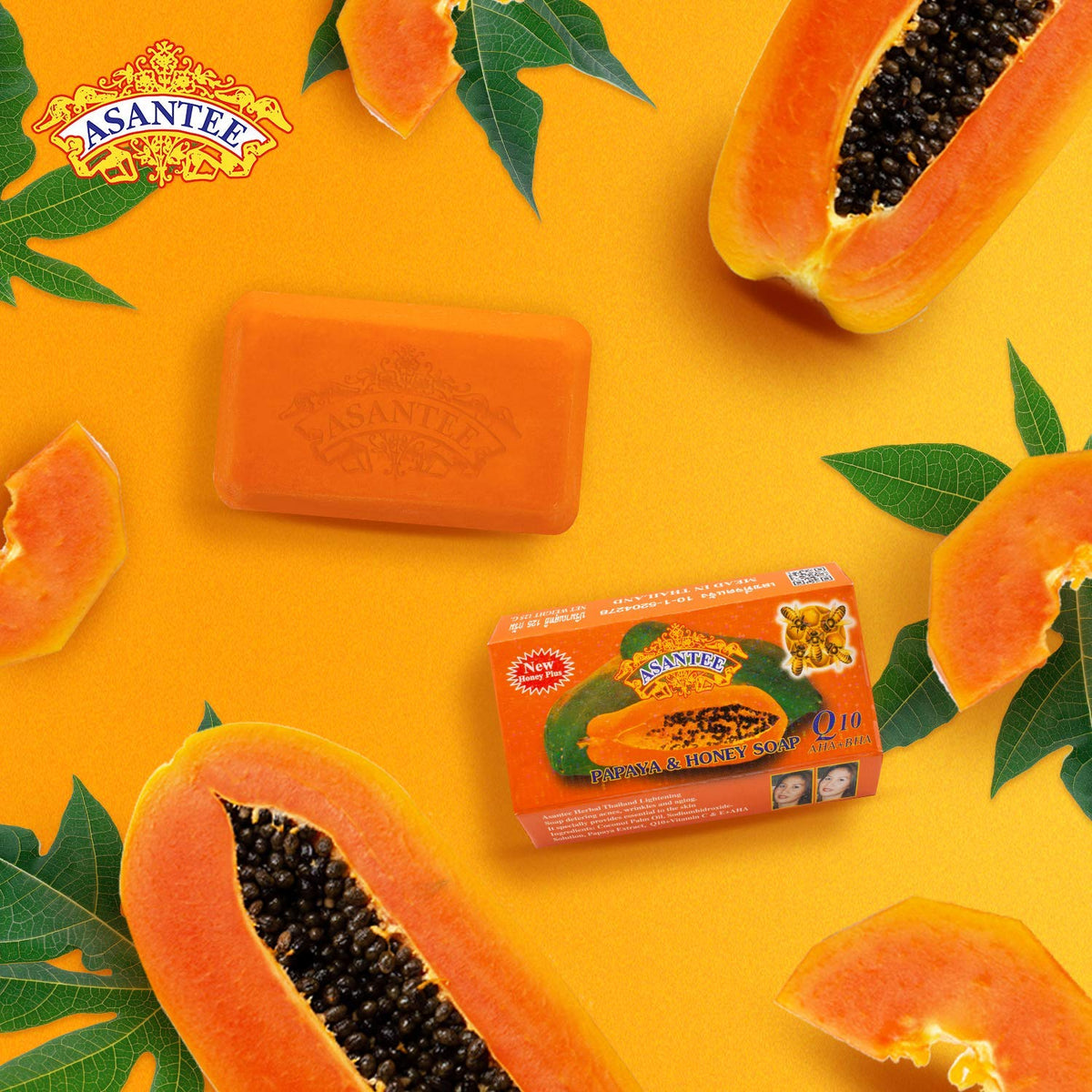 ASANTEE soap in a bathroom setting for everyday use convenience
