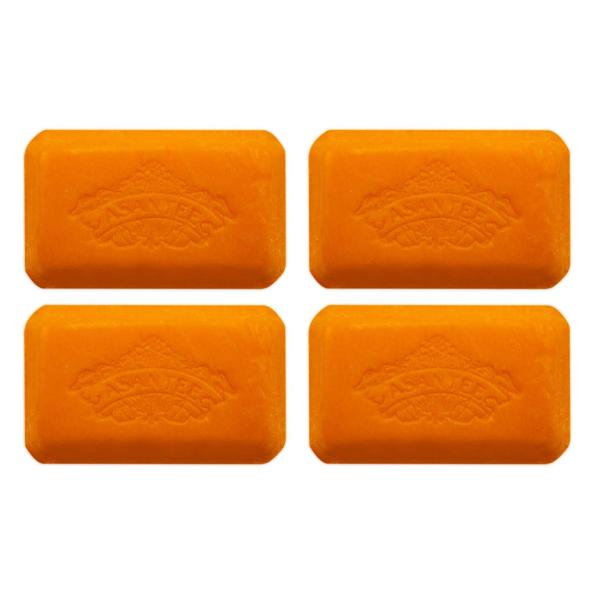 ASANTEE arrangement of papaya, honey, and vitamins illustrating natural ingredient benefits