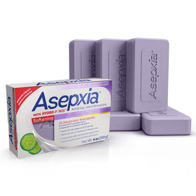 Asepxia front packaging showing product and acne-fighting benefits