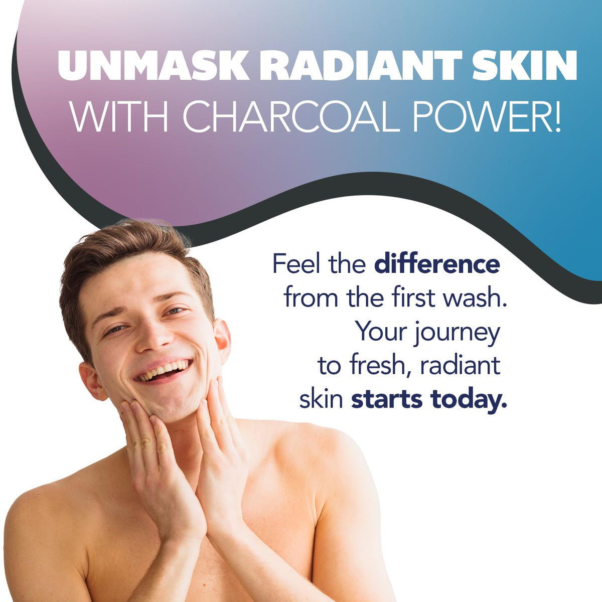 Asepxia being used on face to reduce pimples and clear pores