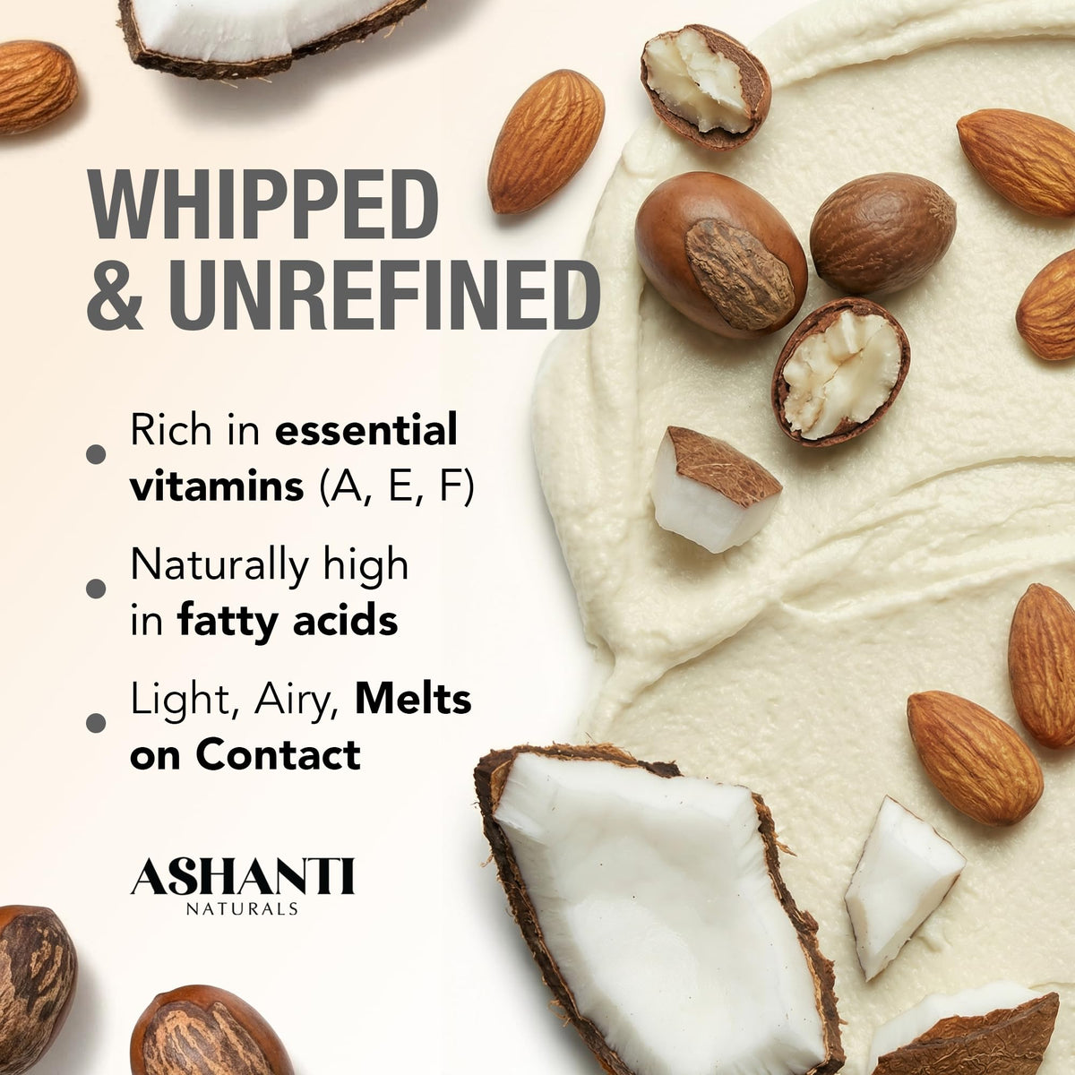 Close-up of Ashanti Naturals Blackjack label emphasizing Ghanaian shea sourcing and ethical benefit