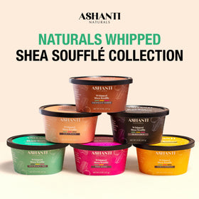 Ashanti Naturals coconut and almond oil bottles representing nourishing oils
