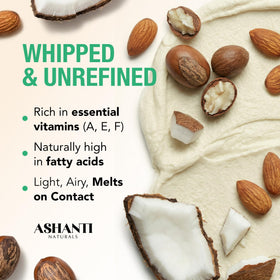 Ashanti Naturals close-up of soufflé texture highlighting smooth spreadability