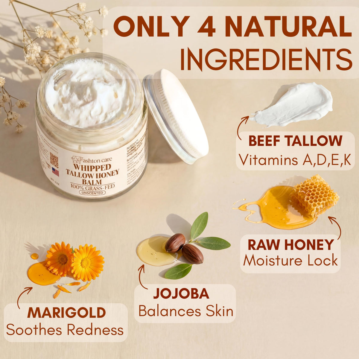 ASHTON CARE jojoba oil drop on fingertip showing silky glide benefit