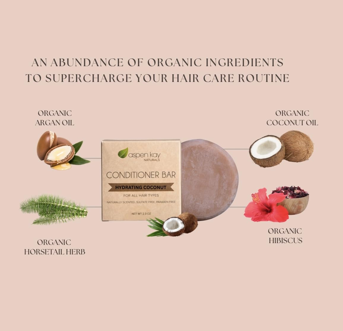 Aspen Kay Naturals conditioner bar in travel tin highlighting portability