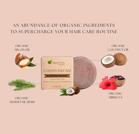 Aspen Kay Naturals conditioner bar in travel tin highlighting portability