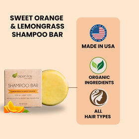 Close-up of Aspen Kay shampoo bar texture highlighting creamy lather