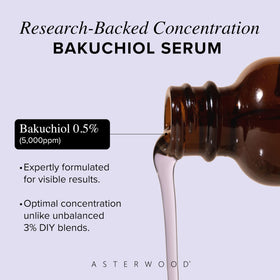 Asterwood serum texture close-up demonstrating lightweight, fast-absorbing hydration