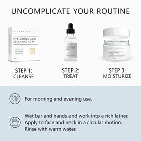 Asterwood bathroom lifestyle scene suggesting daily nourishing routine