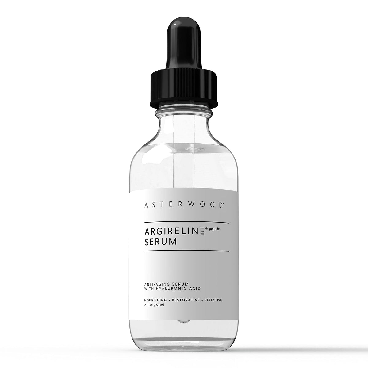 Asterwood front packaging showing clean bottle and travel-ready design benefit clarity