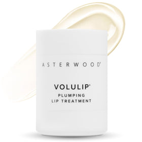 Asterwood front packaging showing label and compact plumping balm benefits