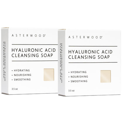 Asterwood front packaging showing fragrance-free hydrating bar benefit