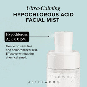 Asterwood mist in hand demonstrating easy application and soothing effect
