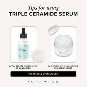 Asterwood bottle on bathroom shelf in tidy routine setting showing daily-use convenience