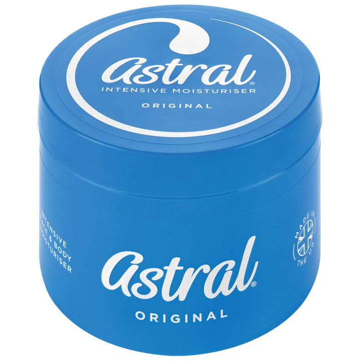 ASTRAL front tub showing packaging and large 500ml size for value