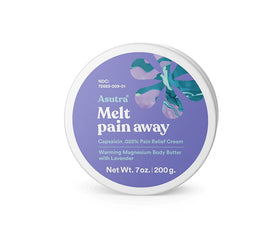 ASUTRA front packaging 7 oz jar showing product name and lavender scent for clear identification and trust