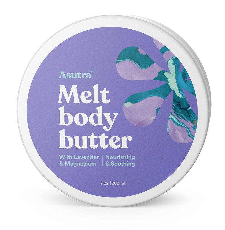 ASUTRA front packaging showing lavender scent and 7 oz size benefit