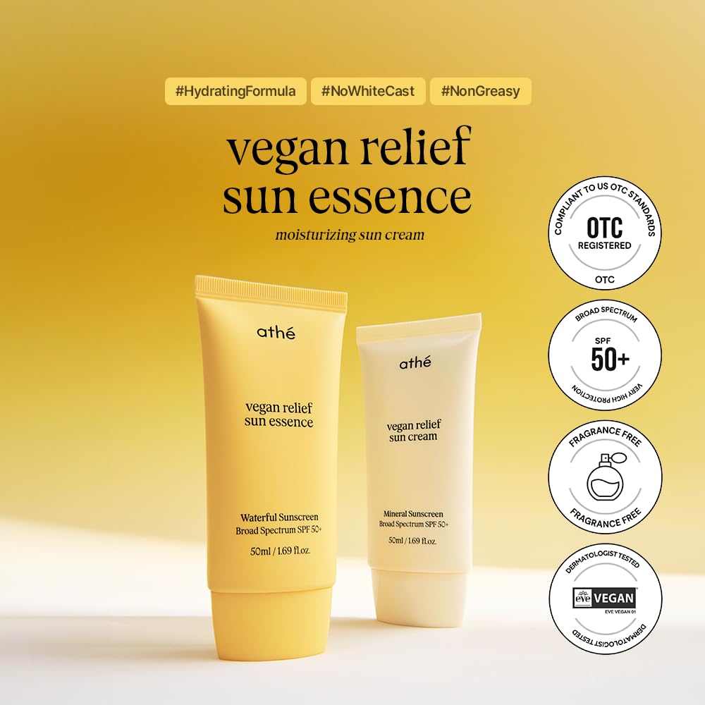 athé pump dispensing watery texture for quick absorption benefit