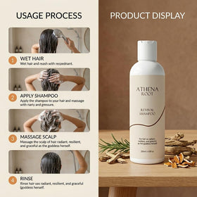 Athena Root on bath shelf lifestyle suggesting everyday routine simplicity