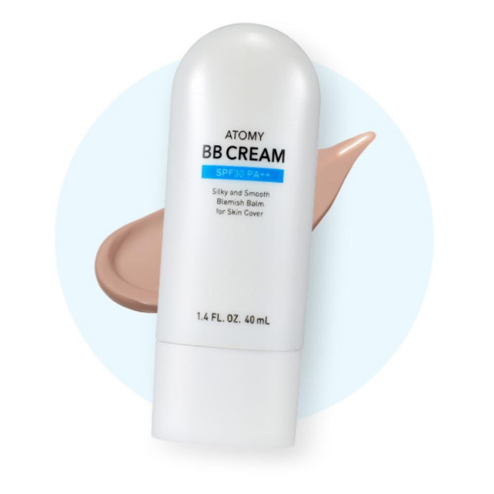 TG153 A.t.o.m.y BB Cream front tube showing label and compact size benefit
