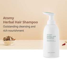 Atomy bottle beside common items for scale demonstrating 500 ml value advantage