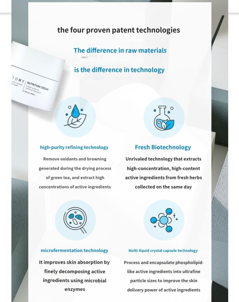 ATOMY product label close-up showing ingredients for informed buyers
