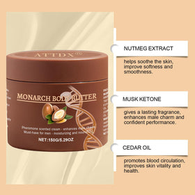 ATTDX cream texture close-up highlighting rich absorbent butter for deep hydration