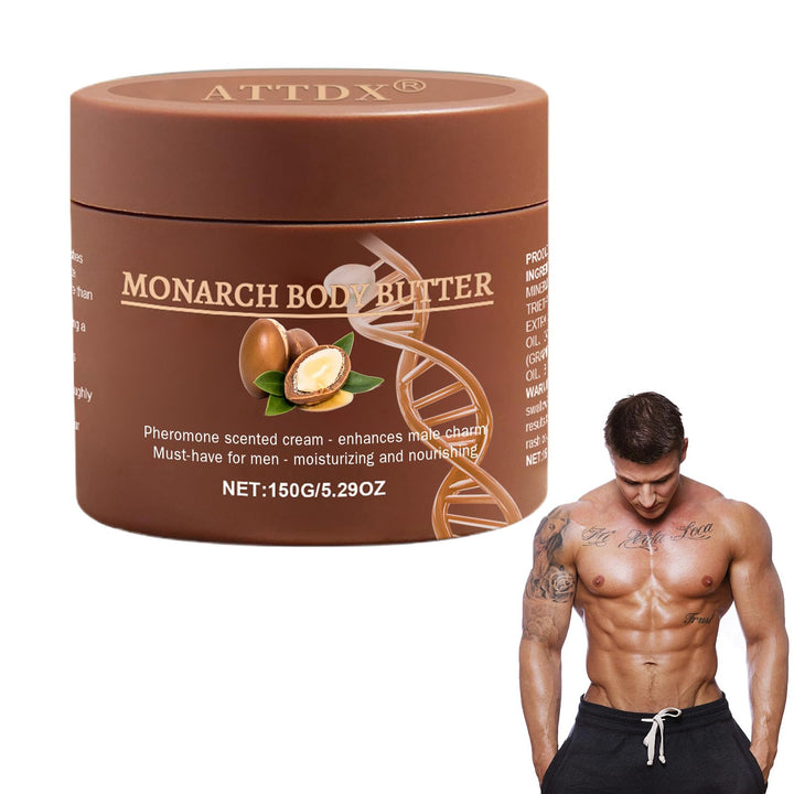ATTDX jar front label showing product name and masculine design for clear identification