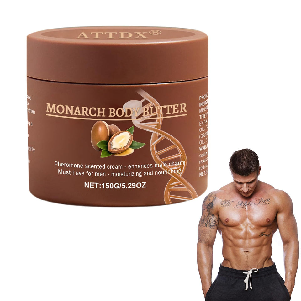 ATTDX jar front label showing product name and masculine design for clear identification